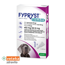 Fypryst Combo XL raztopina za pse nad 40kg, 4,02 ml