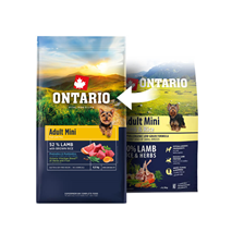 Ontario Adult Mini - jagnjetina in riž