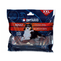 Ontario Snack Chicken Jerky + kalcij - 500 g