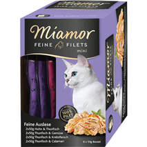 Miamor Multibox Feine Auslese, 4 okusi - 8 x 50g