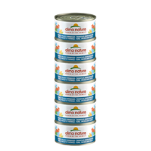 Almo Nature Natural Megapack - tuna, piščanec in sir - 6x70 g