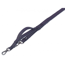 Nobby povodec Classic Preno Royal Training Loop – črn - 200 cm