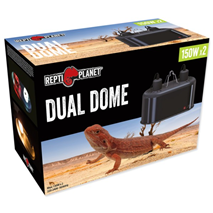 Repti Planet držalo za žarnico Dual Dome - 2x 150 W