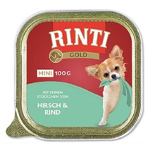 Rinti Gold Mini alutray - jelen in govedina - 100 g