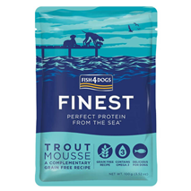 Fish4Dogs postrv mousse - 100 g