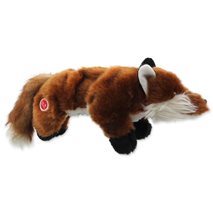 Dog Fantasy igrača pliš lisica s črnimi tačkami - 45 cm