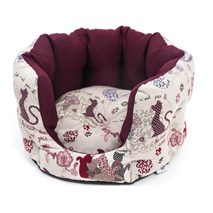 Leopet ovalno ležišče Softy Cat Bed - 55 cm