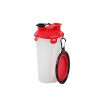Pawise potovalna steklenica in zložljiva posoda - 450 ml