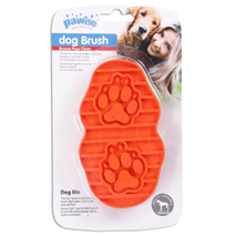 Pawise krtača Dog Palm, guma - 13 cm