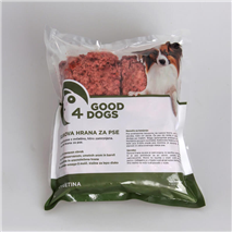 Good4Dogs ovčetina - 1 kg (8x125g)