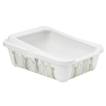 Moderna WC z okvirjem Maasai, bel - 50 cm
