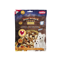 Nobby Starsnack Barbecue Mini Chicken Calcium Bone - 375 g