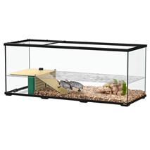 Aquatlantis terarij kit Turtle, črn - 120 x 45 x 48cm