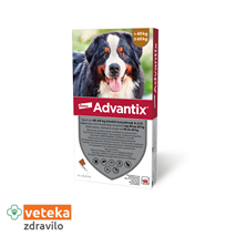 Advantix za pse od 40kg do 60kg - 4 x ampula/6.0ml