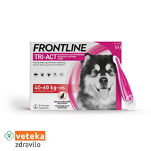Frontline Tri-Act za pse 40-60 kg - 3 x ampula