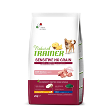 Natural Trainer Sensitive No Grain Adult Mini - svinjina