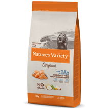 Nature's Variety Original No grain Dog Med/Maxi Adult - losos