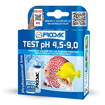 Prodac pH test za sladkovodne in morske akvarije - 4,5-9,0