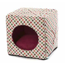 Leopet kocka Cubo, pike - 40 x 40 x 40 cm