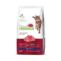 Natural Trainer Cat Adult, govedina