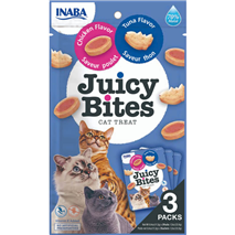 Inaba Cat Juicy Bites, tuna in piščanec - 3 x 11,3 g