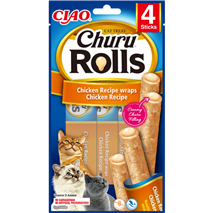 Inaba Cat Churu Rolls, piščanec - 4 x 10 g