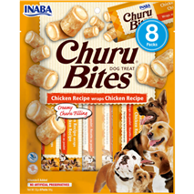 Inaba dog Churu Bites, piščanec - 8 x 12 g