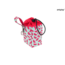Amiplay torbica za posladke BeHappy, lubenica - 8 x 6 x 10 cm