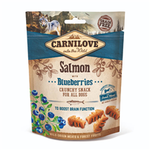 Carnilove Dog Crunchy Snack - losos & borovnice, 200g