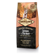 Carnilove Dog Puppy Large - losos & puran