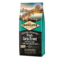 Carnilove Dog Adult Fresh Hair & Skin - krap & postrv