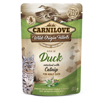 Carnilove Cat WMM Adult - raca & mačja meta, 85 g