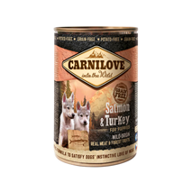 Carnilove Dog Puppy - losos & puran, 400g