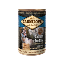 Carnilove Dog Adult - losos & puran, 400g