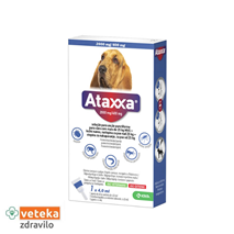 Ataxxa pipeta za pse nad 25 kg, 4,0 ml/1 ampula