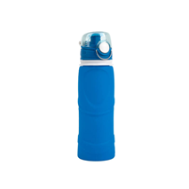 All For Paws zložljiva silikonska steklenica, modra - 750 ml