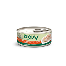 Oasy Natural Range adult piščanec in šunka v želeju, konzerva