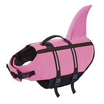 Nobby plavalni jopič "Sharky" za psa, roza - L