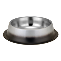 Kumar kovinska posodica z gumiranim robom, sivo črna - 15,5 cm / 0,25 l