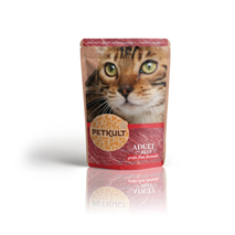 Petkult Cat Adult - govedina - 100 g