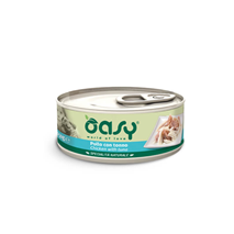 Oasy Natural Range Adult koščki v želeju - piščanec in tuna - 150 g