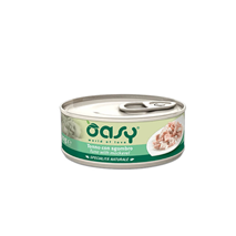 Oasy Natural Range adult tuna in skuša v želeju, konzerva