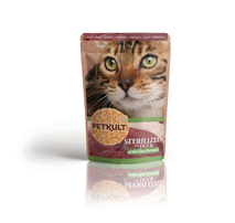 Petkult Cat Adult Sterilised - raca - 100 g
