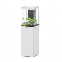 Aquatlantis akvarij z omarico AquaTower 96 LED 2.0, bel - 97 L / 39,9 x 40,1 x 60,7 cm