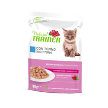 Natural Trainer Cat Kitten&Young, vrečka - tuna - 85 g