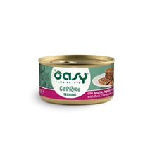 Oasy Caprice Terrine Adult raca, jetra in zelenjava, pašteta v konzervi - 85g