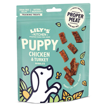 Lily's Kitchen Puppy Chicken & Turkey Nibbles priboljški - 70 g