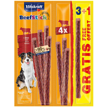 Vitakraft Beef Stick palčka - govedina, 3+1 GRATIS