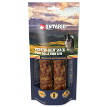 Ontario Dog Protein posladek palčke 2/1 - govedina, 12,7 cm