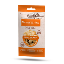 Nature's Variety Dog Meat Bites posladek, piščanec - 20 g